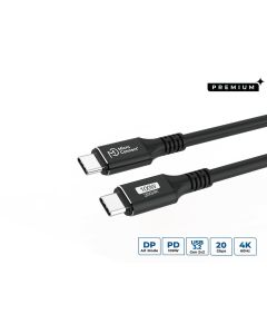 Microconnect USB3.2CC5 USB-kabel USB 3.2 Gen 2x2 5 m USB C 100 W Zwart