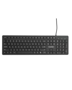 eSTUFF GLB211202 toetsenbord Kantoor USB QWERTY US International Zwart