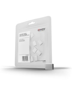 Lindy 40439 poortblokker USB Type-C Wit 10 stuk(s)