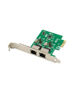 Microconnect MC-PCIE-712 interfacekaart/-adapter Intern RJ-45