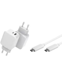 CoreParts MBXUSB-AC0014 oplader voor mobiele apparatuur Universeel Wit AC Snel opladen Binnen