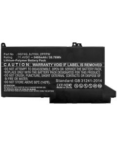 CoreParts MBXDE-BA0238 laptop reserve-onderdeel Batterij