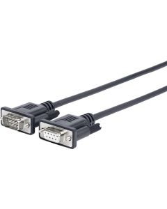 Vivolink PRORS10 seriële kabel Zwart 10 m RS-232