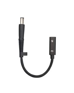 CoreParts MBXUSBC-CO0004 tussenstuk voor kabels USB C 7.4 x 5 mm Zwart