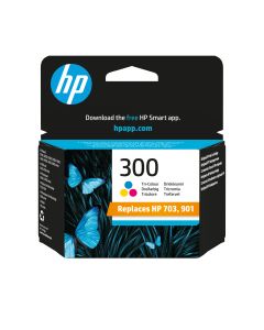 HP 300 originele drie-kleuren inktcartridge