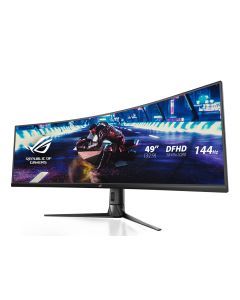 ASUS ROG Strix XG49VQ computer monitor 124,5 cm (49") 3840 x 1080 Pixels UltraWide Full HD LED Zwart