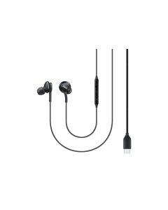 Samsung GH59-15252A hoofdtelefoon/headset Hoofdtelefoons Bedraad In-ear Oproepen/muziek USB Type-C Zwart