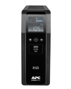 APC Back-UPS PRO BR1200SI - Noodstroomvoeding, 8x C13 uitgang, 2x USB lader (type A & C), 1200VA, USB dataport