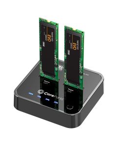 CoreParts MS-CLONER-SATA basisstation voor opslagstations Zwart