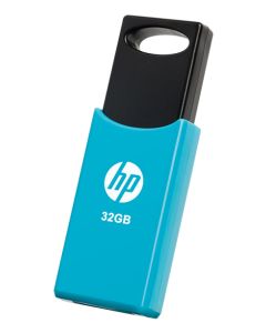 HP v212w USB flash drive 32 GB USB Type-A 2.0 Zwart, Blauw