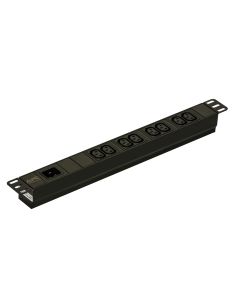 APC Easy PDU EPDU1016B, Basic, 1U, 16A, 230V, (8x)C13, C20 stekker
