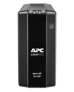 APC Back-UPS PRO BR650MI - Noodstroomvoeding, 6x C13 uitgang, USB, 650VA
