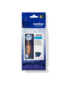 Brother LC-427XLC inktcartridge 1 stuk(s) Origineel Hoog (XL) rendement Cyaan