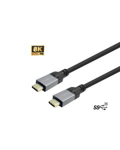 Vivolink PROUSBCMM5 USB-kabel USB 3.2 Gen 2x2 5 m USB C 100 W Zwart