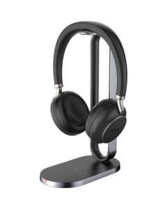 Yealink BH76 Headset Draadloos Hoofdband Oproepen/muziek USB Type-A Bluetooth Oplaadhouder Zwart