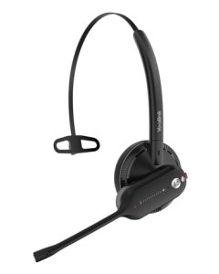 Yealink WH63 Portable Teams Headset Draadloos oorhaak, Hoofdband, Neckband Kantoor/callcenter Oplaadhouder Zwart