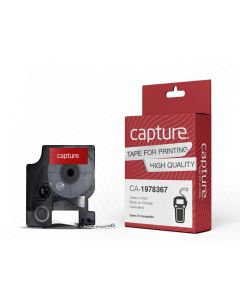 Capture CA-1978367 labelprinter-tape Zwart op oranje