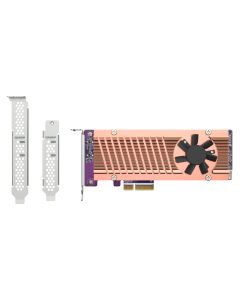 QNAP QM2-2P-344A interfacekaart/-adapter Intern M.2