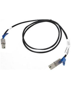 HP 407344-003 Serial Attached SCSI (SAS)-kabel 2 m Zwart, Blauw, Metallic