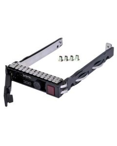HP 651687-001 drive bay panel 2.5" Bezelplaat Zwart