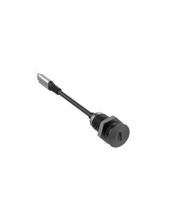 Vivolink PROUSBCMF0.3SOCKET-B USB-kabel USB 3.2 Gen 2 (3.1 Gen 2) 0,3 m USB C Zwart