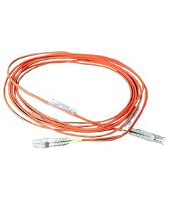 DELL 470-AAYU InfiniBand en Glasvezelkabel 5 m LC Oranje, Wit