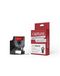Capture CA-1805442 labelprinter-tape Zwart op wit