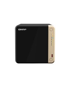 QNAP TS-464 NAS Tower Intel® Celeron® N5095 8 GB DDR4 0 TB QNAP QTS Zwart