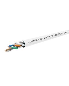 Lanview LVN122432 netwerkkabel Wit 305 m Cat6a U/FTP (STP) Rond
