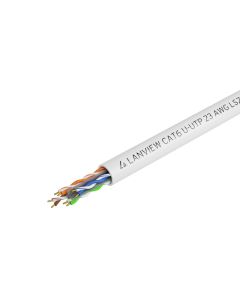 Lanview LVN122114 netwerkkabel Wit 305 m Cat6 U/UTP (UTP) Rond