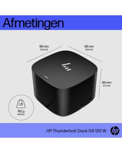 HP Thunderbolt Dock 120 watt G4