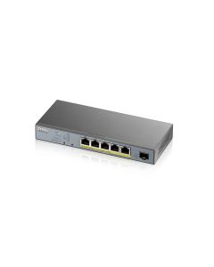 Zyxel GS1350-6HP-EU0101F netwerk-switch Managed L2 Gigabit Ethernet (10/100/1000) Power over Ethernet (PoE) Grijs