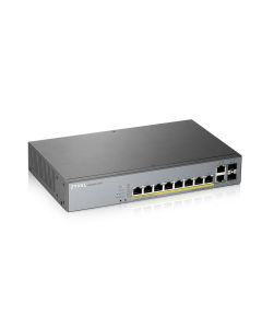 Zyxel GS1350-12HP-EU0101F netwerk-switch Managed L2 Gigabit Ethernet (10/100/1000) Power over Ethernet (PoE) Grijs