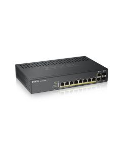 Zyxel GS1920-8HPV2 Managed Gigabit Ethernet (10/100/1000) Power over Ethernet (PoE) Zwart