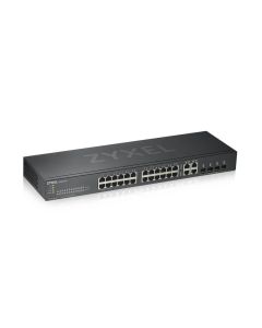 Zyxel GS1920-24V2 Managed Gigabit Ethernet (10/100/1000) Zwart