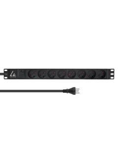 Lanview LVR-2MDK-SPD-DK8 energiedistributie 8 AC-uitgang(en) 1U