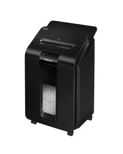Fellowes AutoMax 100M papiervernietiger Deeltjesversnippering 22 cm Zwart