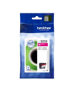 Brother LC3233M inktcartridge 1 stuk(s) Origineel Normaal rendement Magenta