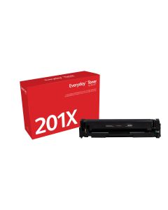 EverydayTM Zwart Toner van Xerox is compatibel met HP 201X (CF400X), Hoge capaciteit