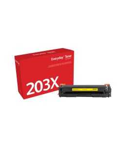 EverydayTM Geel Toner van Xerox is compatibel met HP 203X (CF542X), Hoge capaciteit