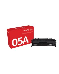 EverydayTM Zwart Toner van Xerox is compatibel met HP 05A (CE505A), Standaard capaciteit