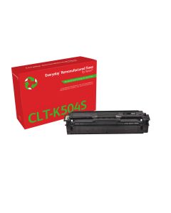 EverydayTM Zwart Remanufactured Toner van Xerox compatible met Samsung (CLT-K504S), Standaard capaciteit