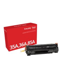 EverydayTM Zwart Toner van Xerox is compatibel met HP 35A 36A 85A (CB435A/ CB436A/ CE285A), Standaard capaciteit