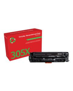 EverydayTM Zwart Remanufactured Toner van Xerox compatible met HP 305X (CE410X), Hoge capaciteit
