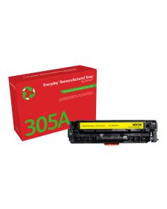 EverydayTM Geel Remanufactured Toner van Xerox compatible met HP 305A (CE412A), Standaard capaciteit