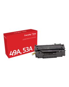 EverydayTM Zwart Toner van Xerox is compatibel met HP 49A 53A (Q5949A/ Q7553A), Standaard capaciteit