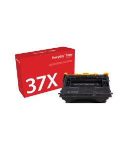 EverydayTM Zwart Toner van Xerox is compatibel met HP 37X (CF237X), Hoge capaciteit