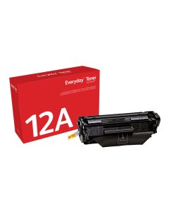 EverydayTM Zwart Toner van Xerox is compatibel met HP 12A (Q2612A), Standaard capaciteit