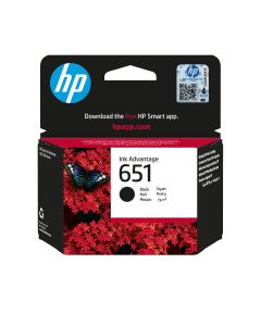 HP 651 originele zwarte Ink Advantage-cartridge