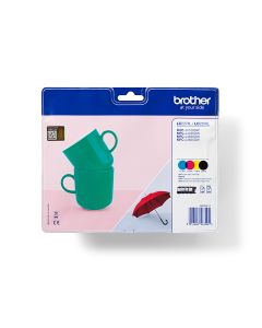 Brother LC-227XLVALBP inktcartridge 4 stuk(s) Origineel Zwart, Cyaan, Magenta, Geel